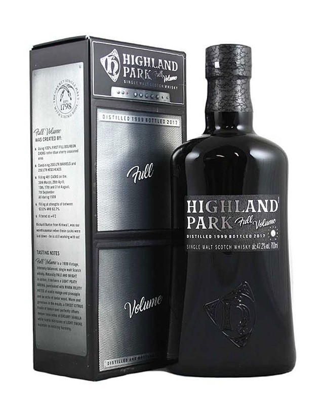 Full Volume Highland Park single malt whisky